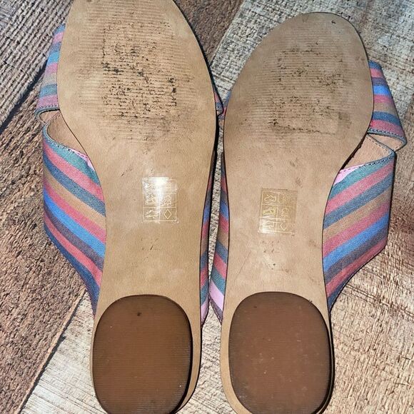 Madewell ruthie crisscross mule striped - Picture 8 of 10